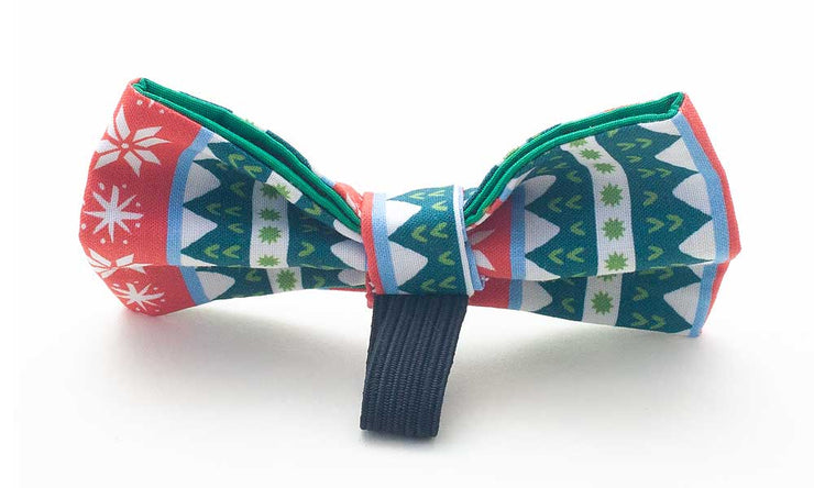 Christmas Fabric Bow : Giftwrap