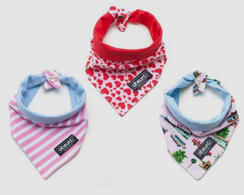 Reversible, pop-able Dog Bandanas! - Absurd Design