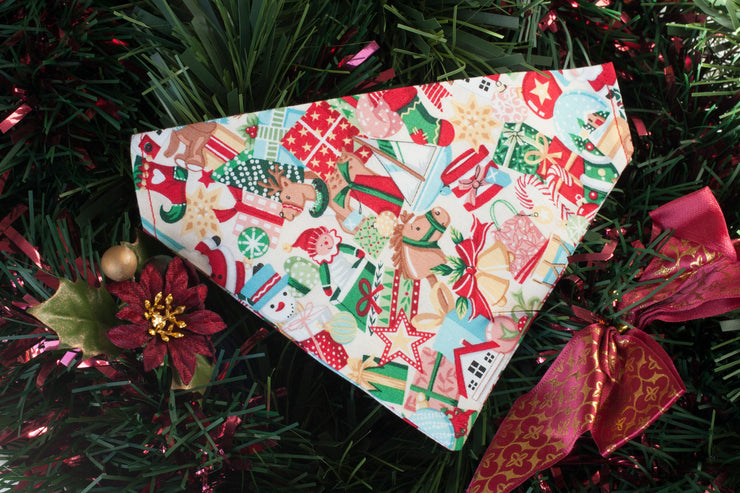 Christmas Dog Collar Bandanas