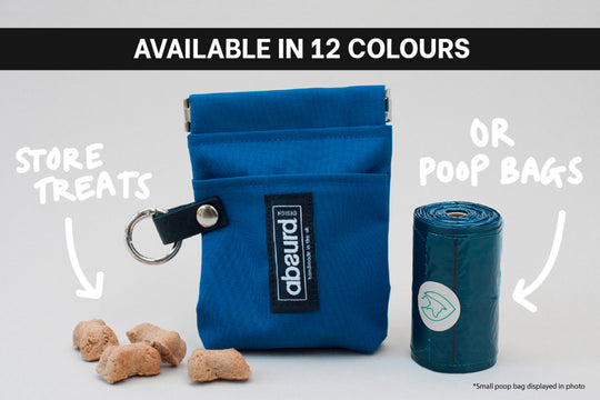 Poop Bag Holder &amp; Treat Bag with Pocket