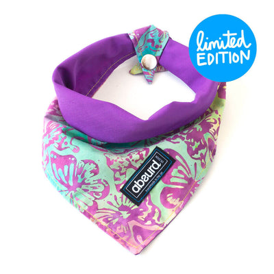 Fun Dog Bandana: BatikButterfly