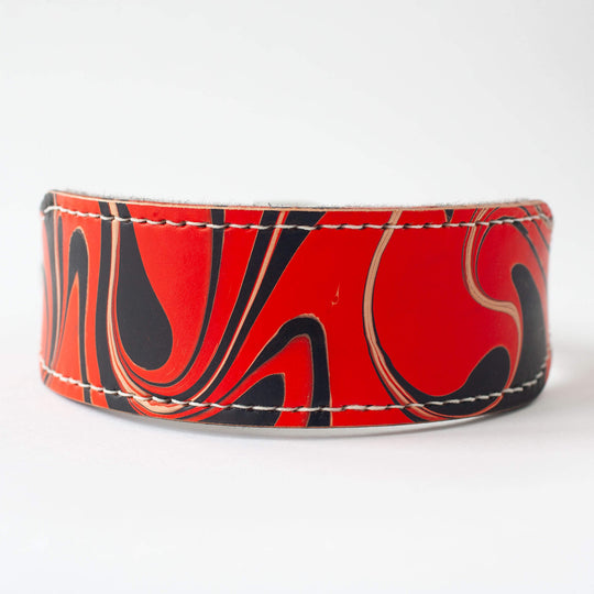 Leather Hound Collar : BloodyMary