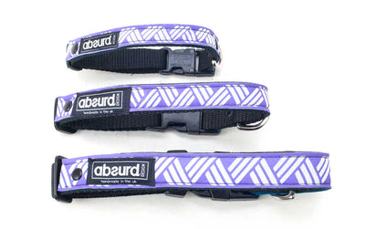 Neoprene Dog Collar: BlueberryPie