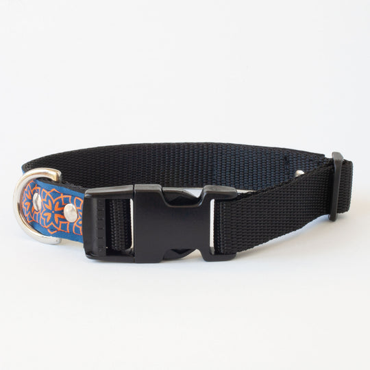 Neoprene Dog Collar: Bonfire