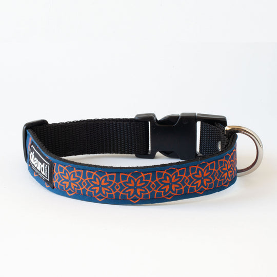 Neoprene Dog Collar: Bonfire