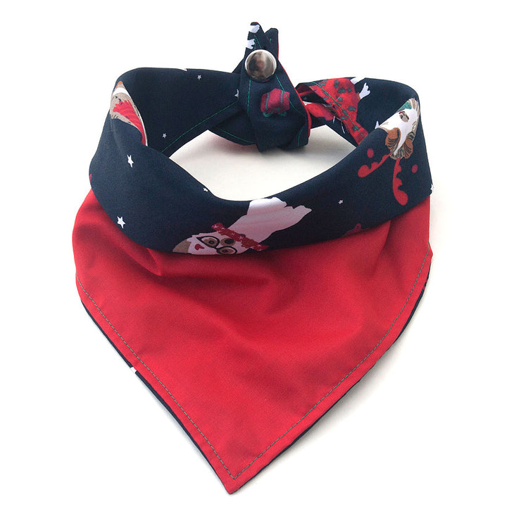 Christmas Fun Dog Bandana: Furry Christmas