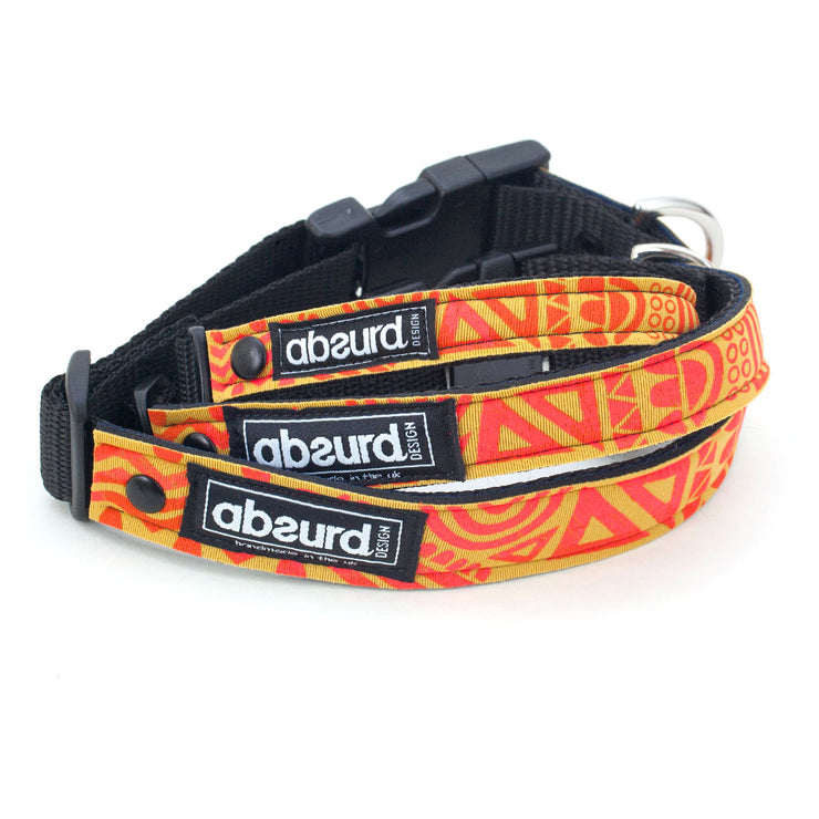 Neoprene Dog Collar: Reggae