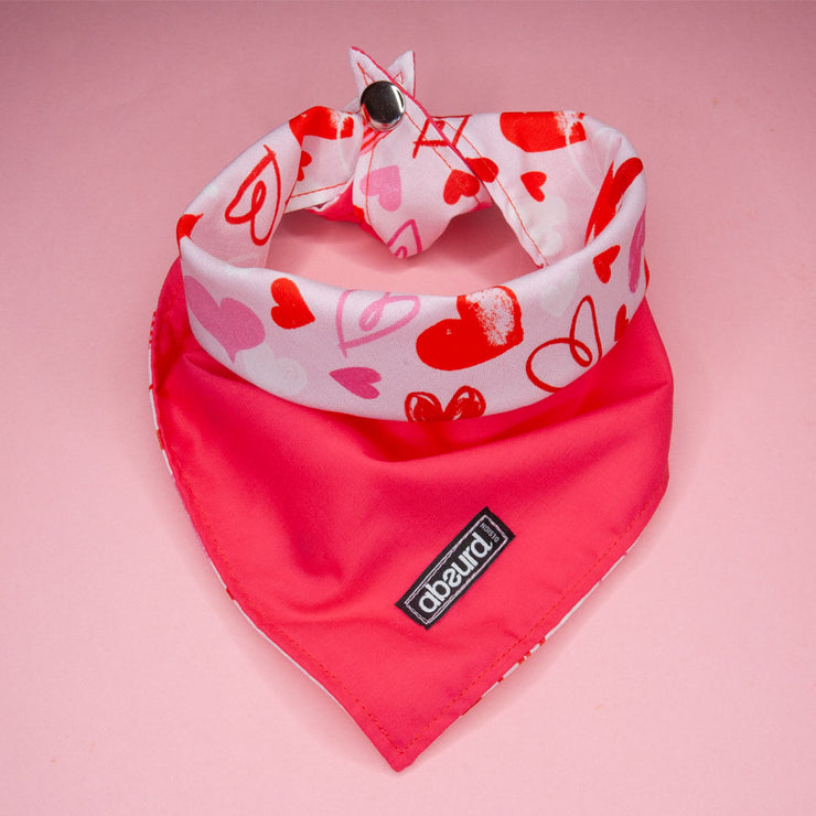 Valentine's Dog Bandana : Love Note