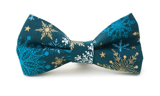 Christmas Fabric Bow : Winter Wonderland