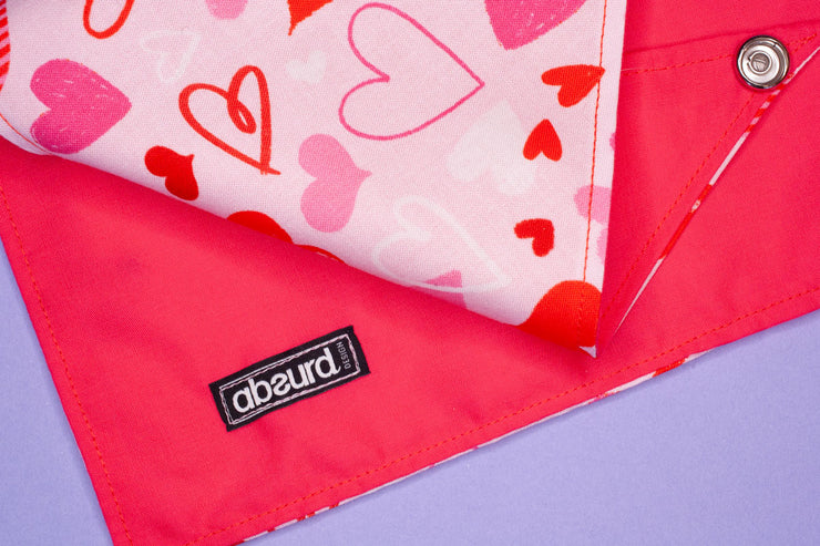 Valentine's Dog Bandana : Love Note