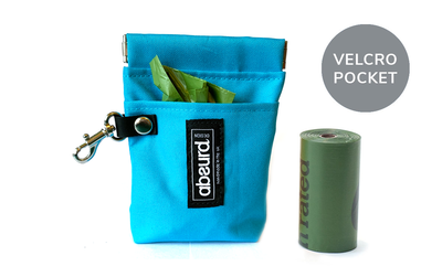 Poop Bag Holder & Treat Bag with Pocket