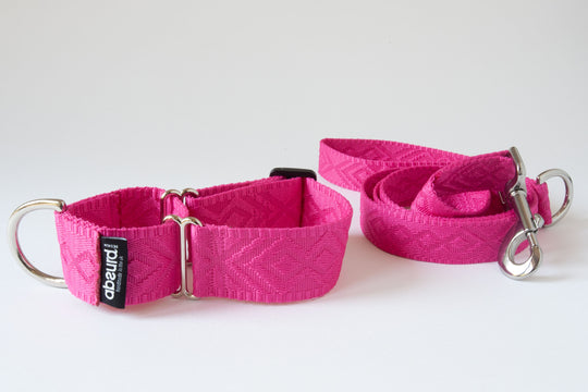 Chic Martingale and Lead Set: Cerise