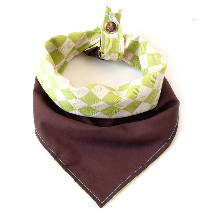 Fun Dog Bandana: Faceplant