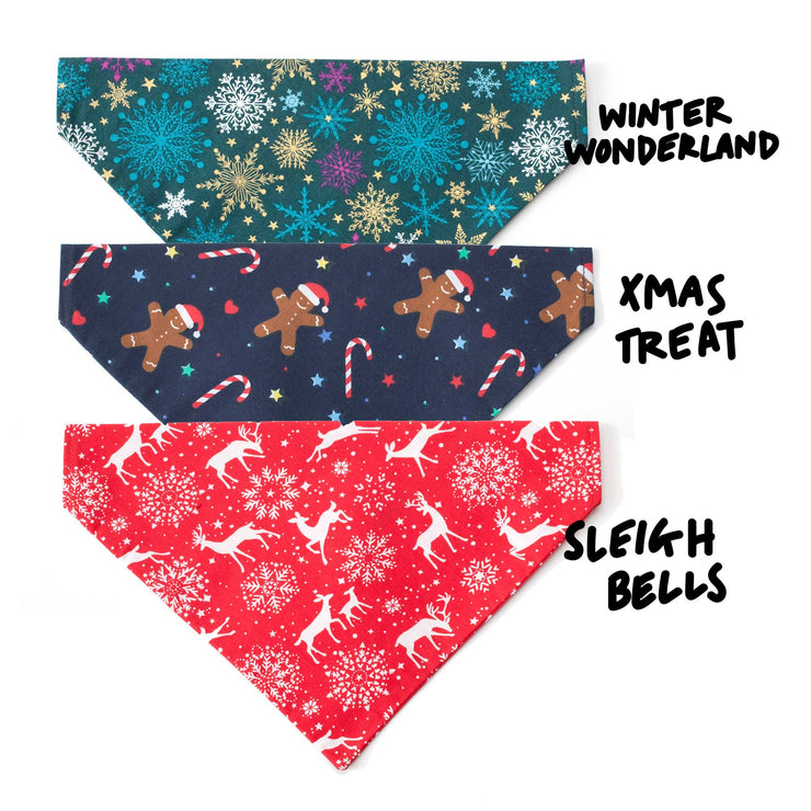 Christmas Dog Collar Bandanas