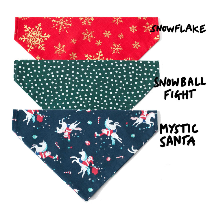 Christmas Dog Collar Bandanas