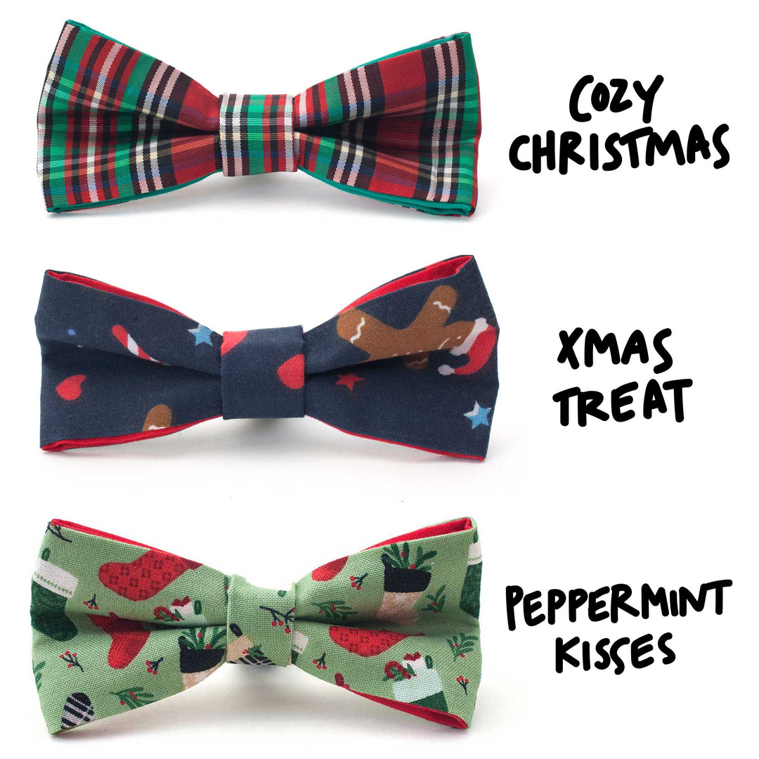 Christmas Dog Bows