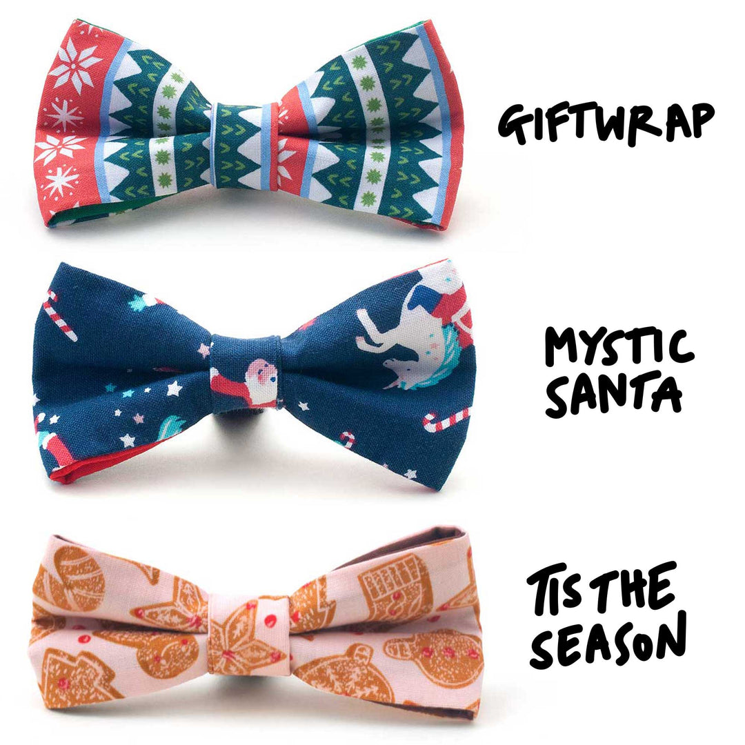 Christmas Dog Bows