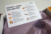 Dog Chew Box - Medium to Large Dog