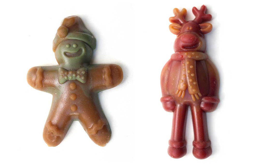 Xmas Veggie Dog Treats: Ginger &amp; Dasher Limited Edition