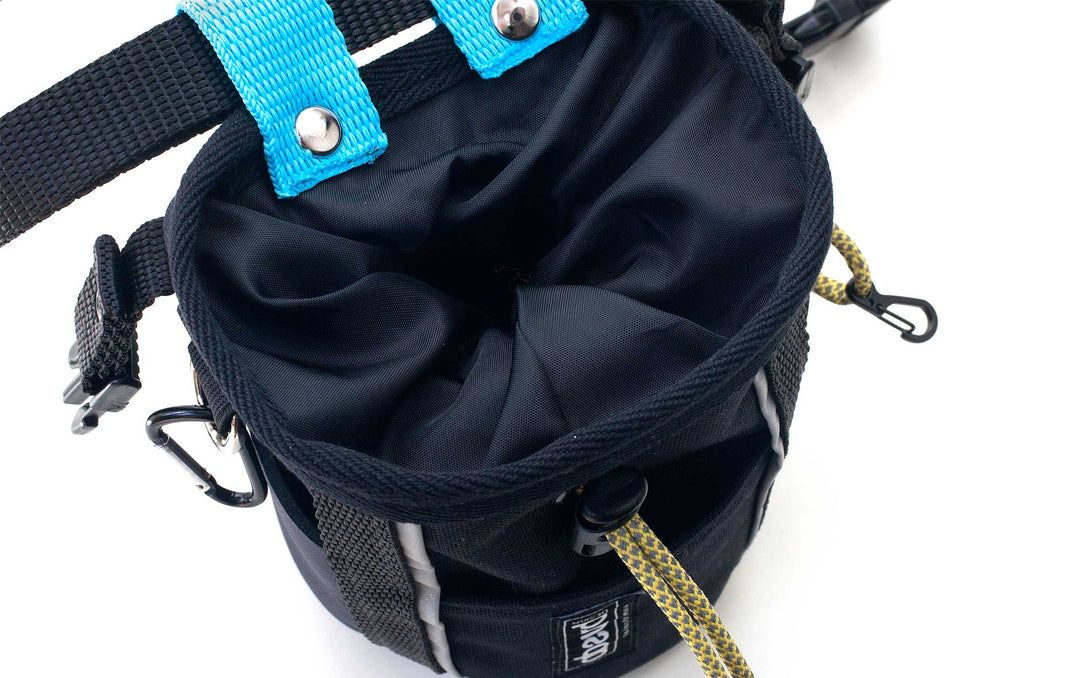 Dog Training Treat Pouch | Dog Walking Bag : Black - Absurd Design