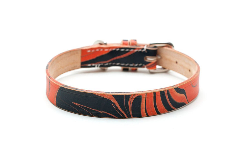 Leather Dog Collar: BloodyMary - Absurd Design