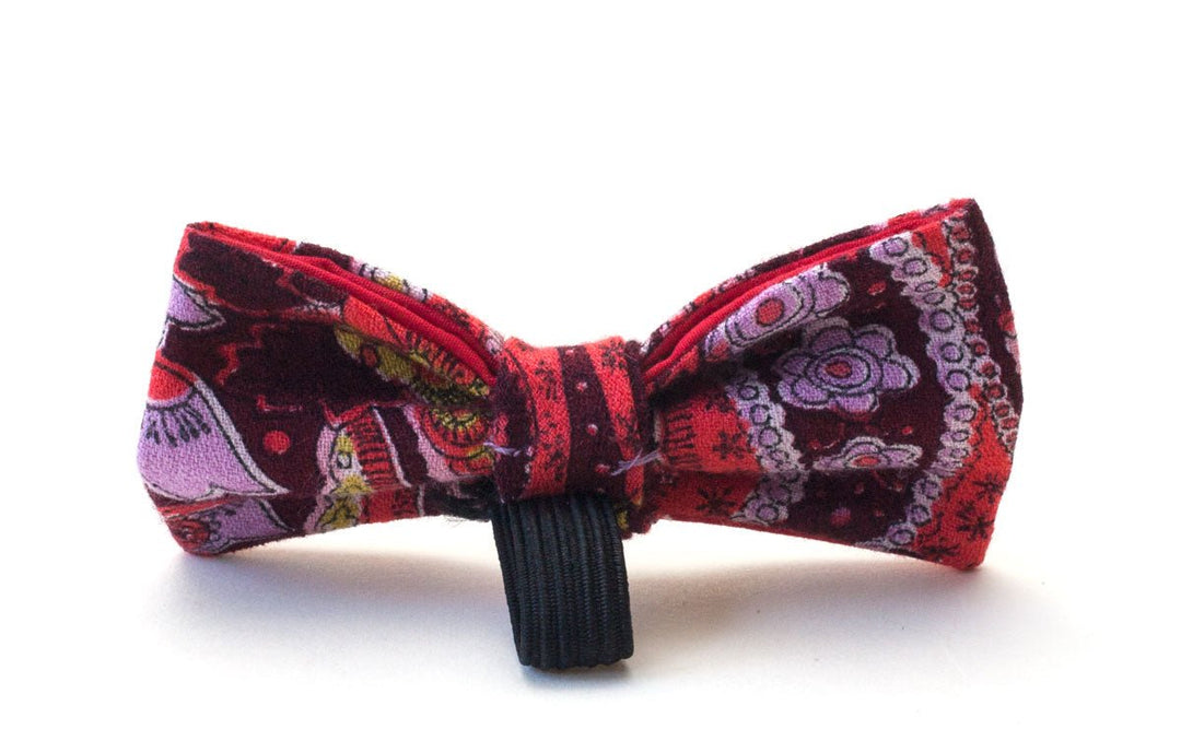 Fabric Dog Dickie Bow: Boho - Absurd Design
