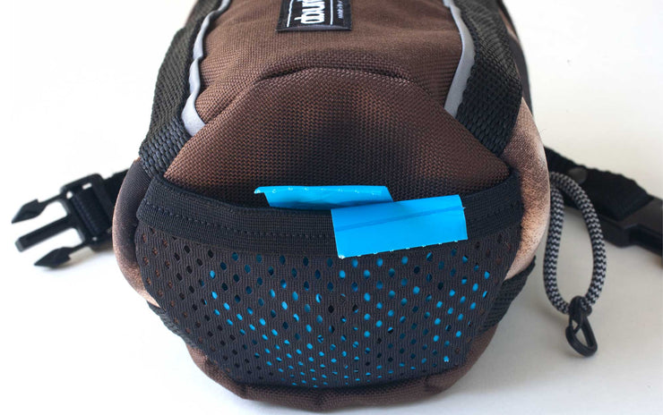Dog Training Treat Pouch | Dog Walking Bag : Brown - Absurd Design