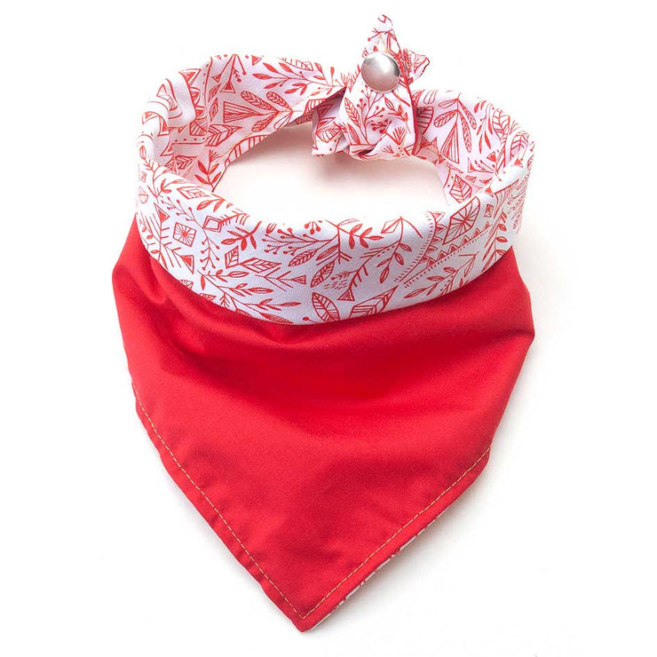 Christmas Fun Dog Bandana: EggNog