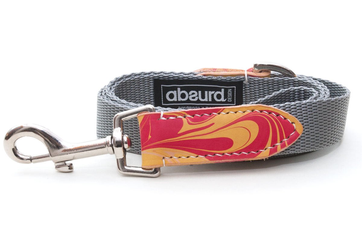 2.5cm (1") Lead/Leash: Firecracker - Absurd Design