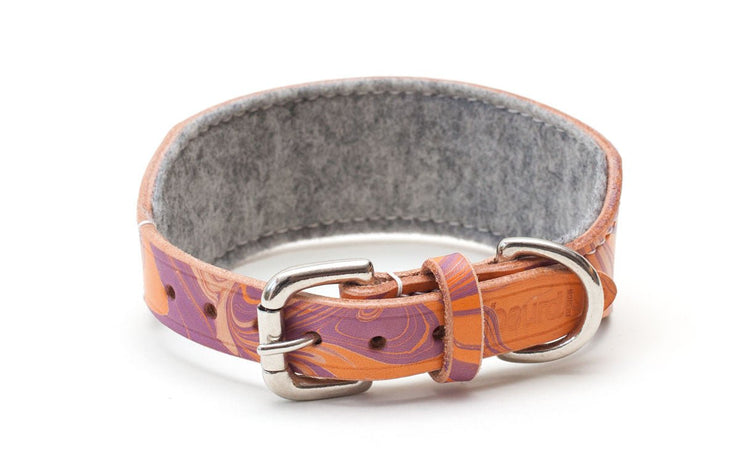 Leather Hound Collar : GroovyBaby - Absurd Design