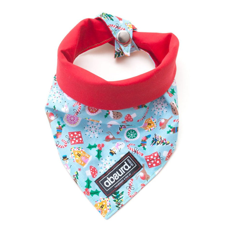 Christmas Dog Bandana: Merry Christmas - Absurd Design