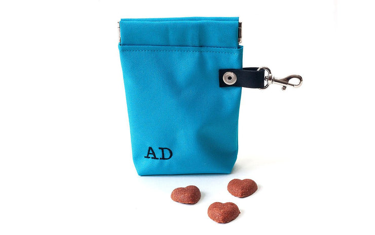 Dog Poop Bag Holder & Dog Treat Bag: Yellow - Absurd Design