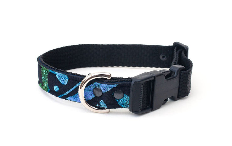 Neoprene Dog Collar: Haida Gwaii | Retro - Absurd Design