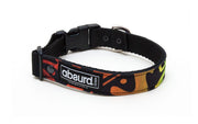 Neoprene Dog Collar: Haida Gwaii Multi - Absurd Design