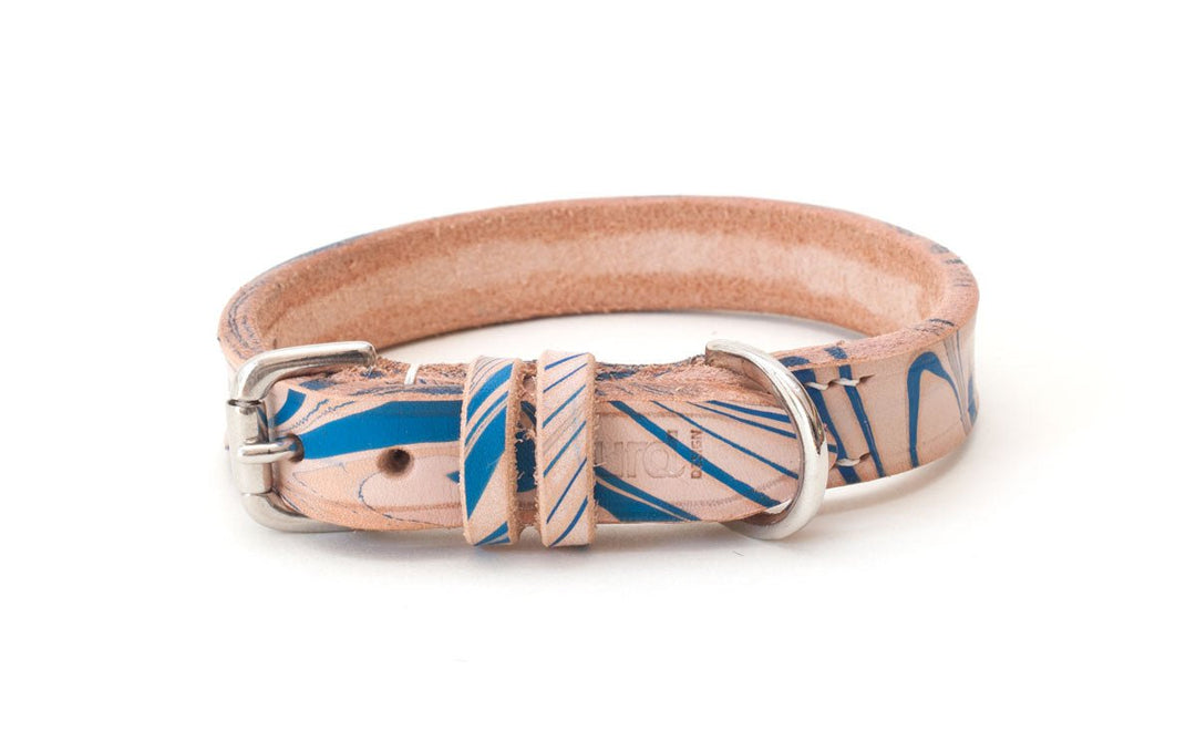 Leather Dog Collar: Siren - Absurd Design 
