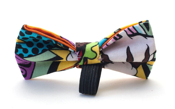 Fabric Dog Dickie Bow: Sweet Tooth - Absurd Design