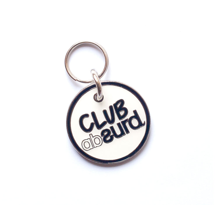Enamel Dog ID Tag : Clubsurd - Absurd Design