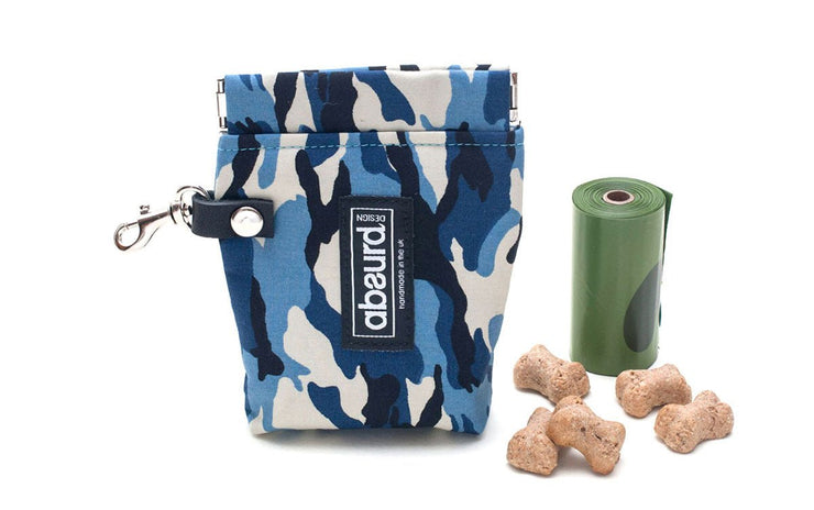 Dog Poop Bag Holder & Dog Treat Bag: Lost At Sea - Absurd Design