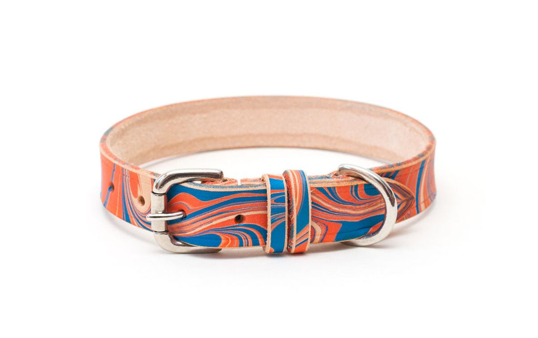 Leather Dog Collar: Britannia - Absurd Design