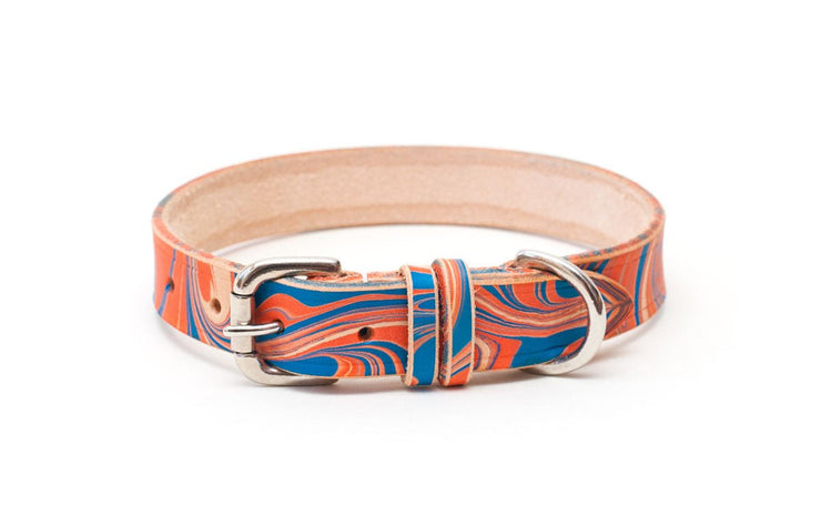 Leather Dog Collar: Britannia - Absurd Design