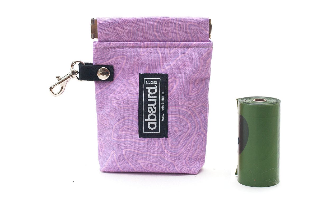 Dog Poop Bag Holder & Dog Treat Bag: Contour - Absurd Design