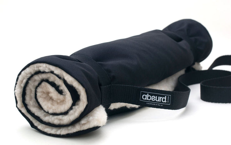 Roll Up Settle Mat : Wool Mix