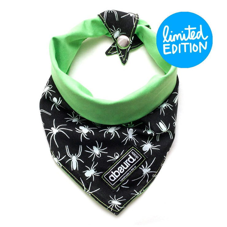 Halloween Dog Bandana: Cobweb - Absurd Design