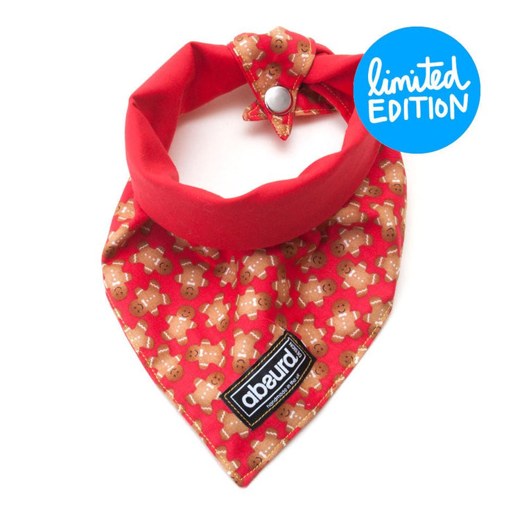 Christmas Dog Bandana: Happy Christmas - Absurd Design