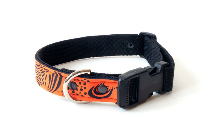 Neoprene Dog Collar: Hazard - Absurd Design 