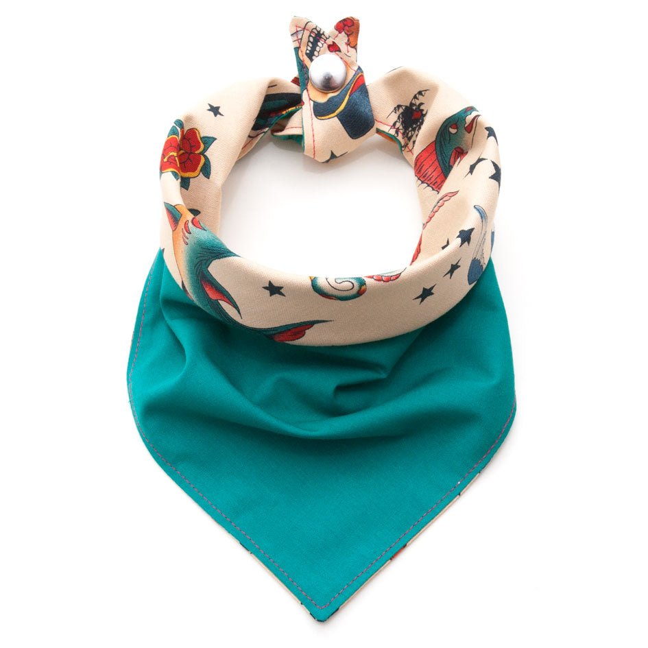 Fun Dog Bandana: Inked - Absurd Design