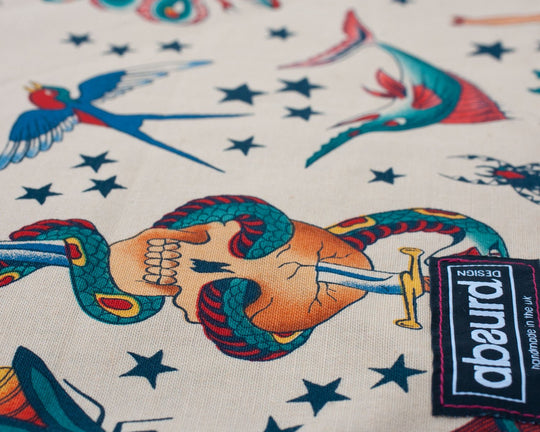 Fun Dog Bandana: Inked - Absurd Design