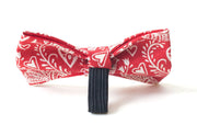 Christmas Fabric Bow : Turtle Doves - Absurd Design