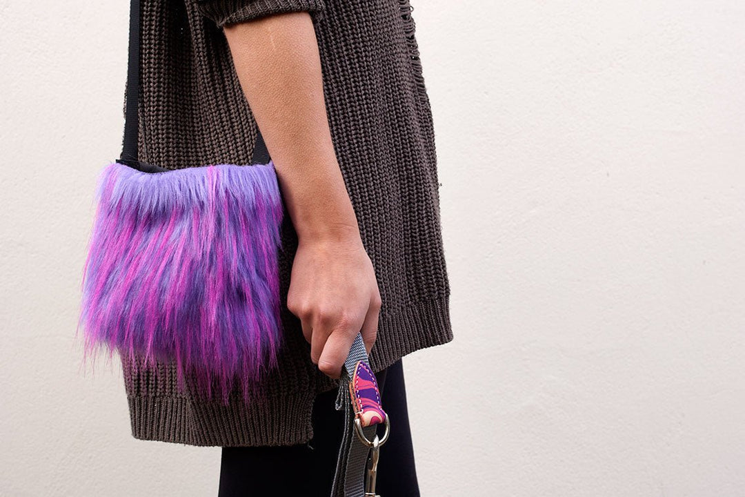 Monster Poo Handbag : Purple - Absurd Design