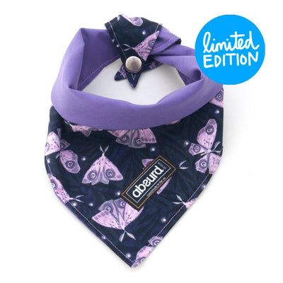 Fun Dog Bandana: Moonlight Moth